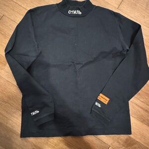 Heron Preston mock neck long sleeve